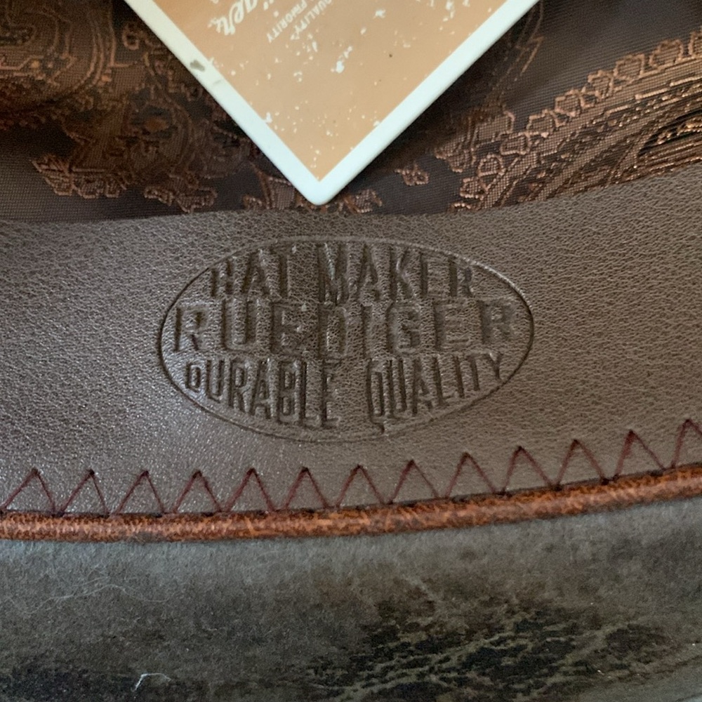 NWT RUEDIGER AUSTRALIAN WOOL HAT - Picture 9 of 9